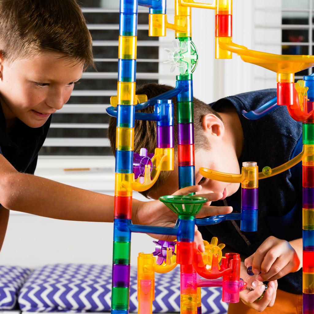 Setting Up a Marble Race with a Marble Run