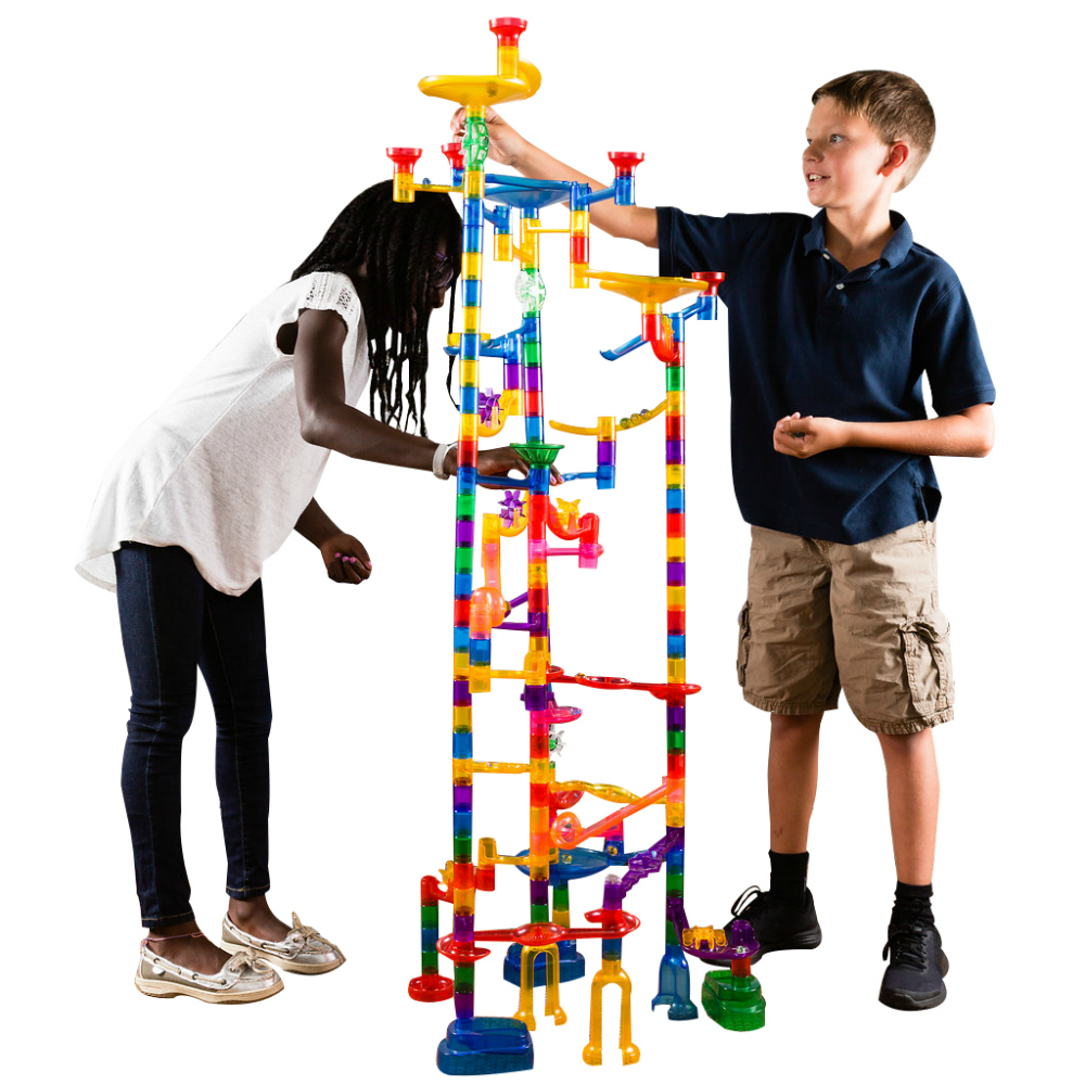 Combining Multiple Marble Run Sets Together